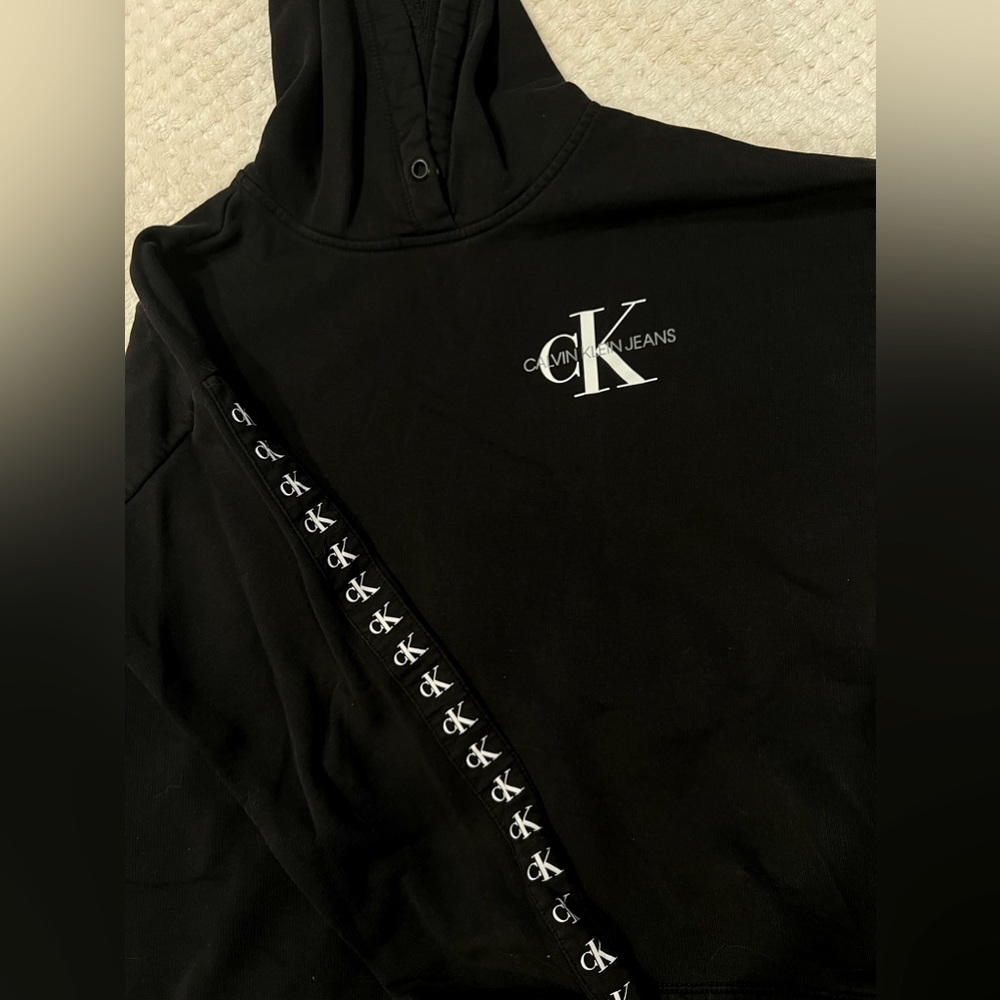 Women’s Wide Black Calvin Klein Hoodie